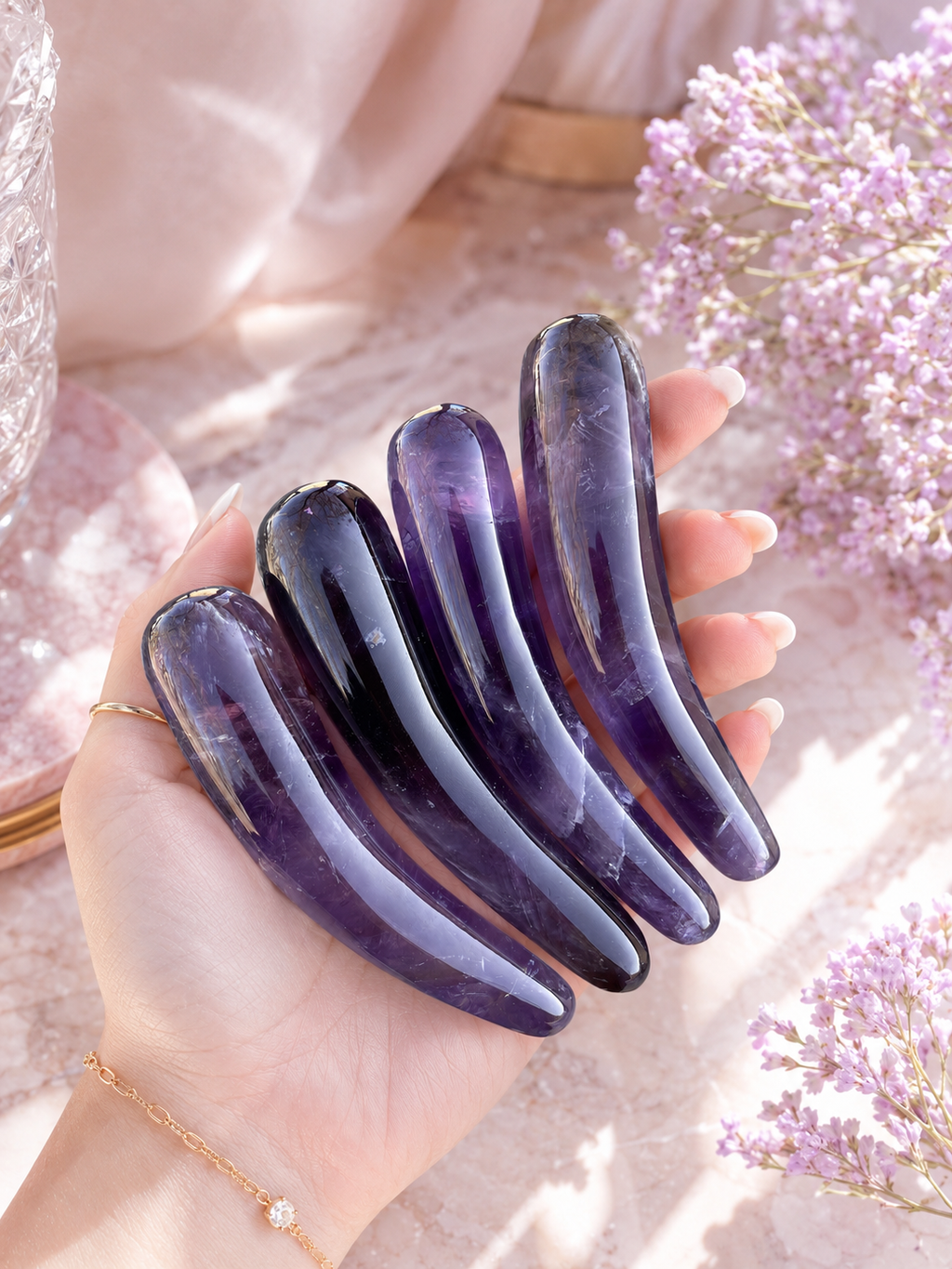 Auracrystal Aeon Amethyst Wellness Wand