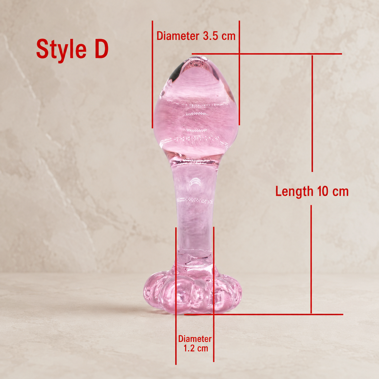 Borosilicate Glass Massage Wand