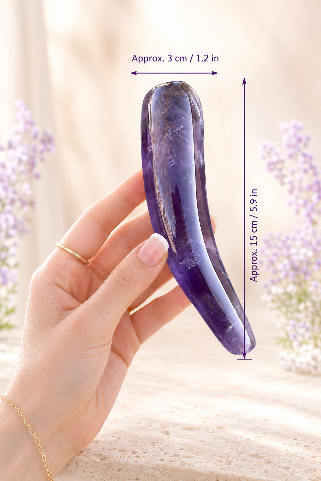 Auracrystal Aeon Amethyst Wellness Wand
