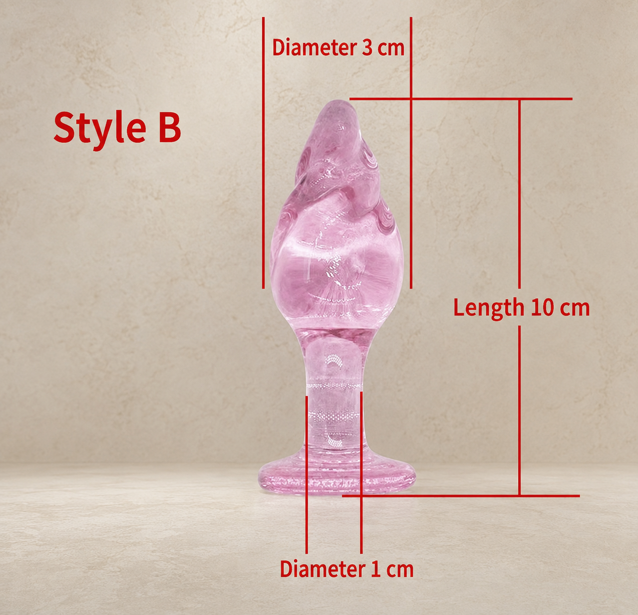 Borosilicate Glass Massage Wand