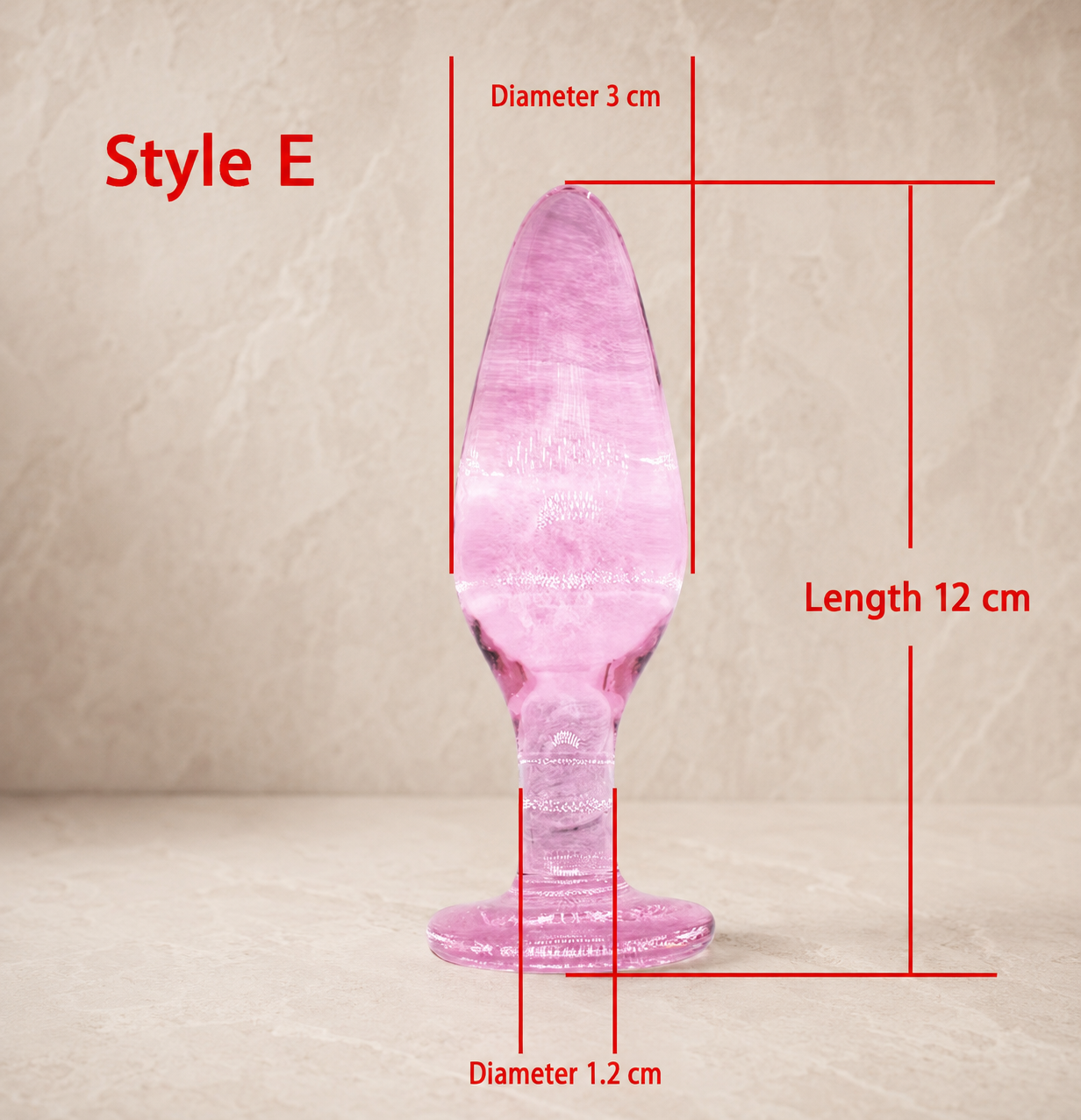 Borosilicate Glass Massage Wand