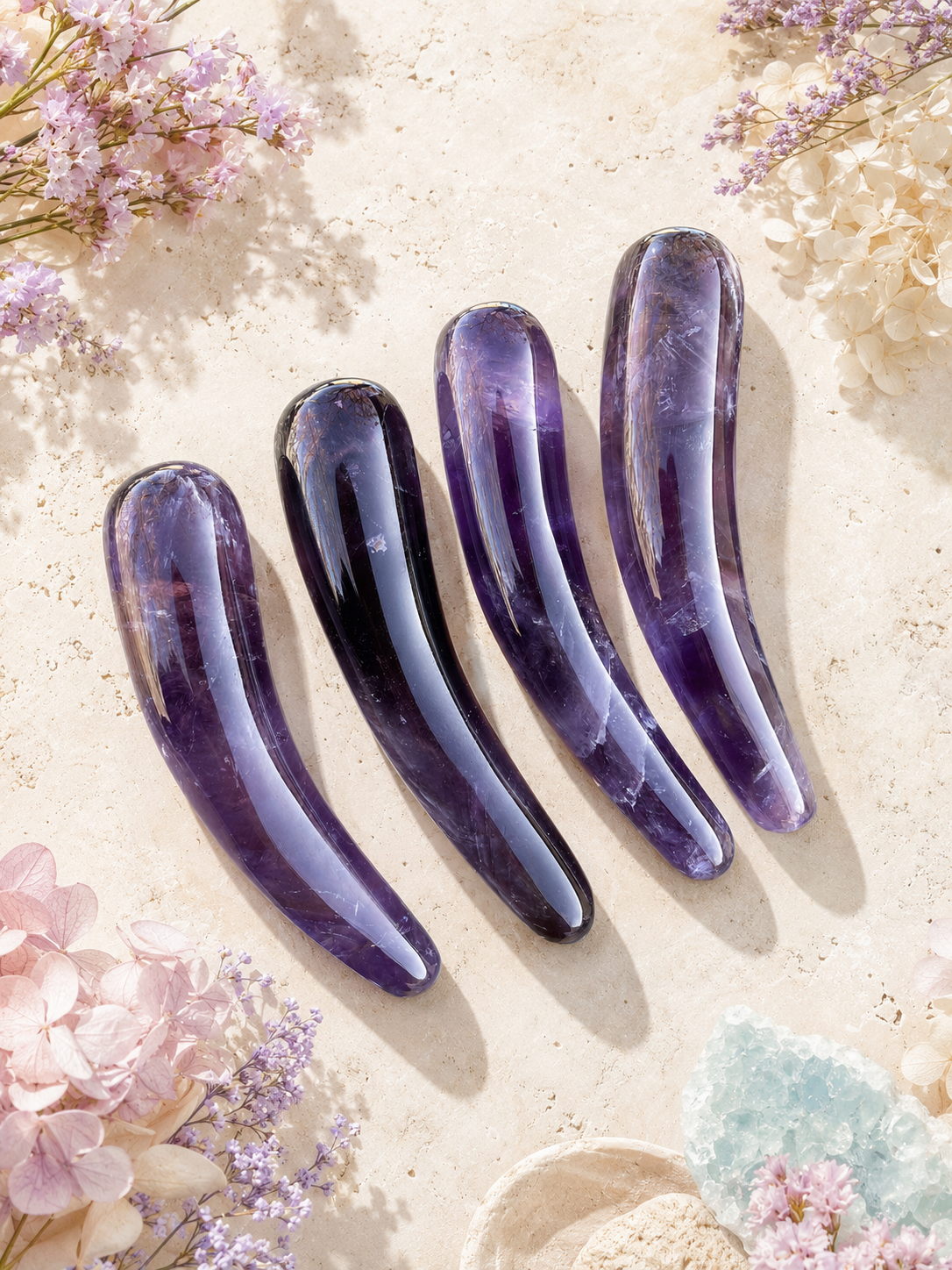 Auracrystal Aeon Amethyst Wellness Wand